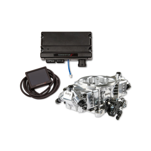 Holley 550-1060 EFI Terminator X Stealth GM LS 4150 - Shiny