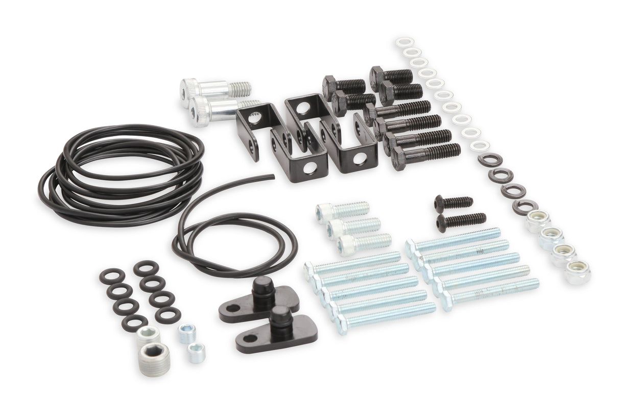 Holley 508-31 Hardware Kit For Split Intake-Silver