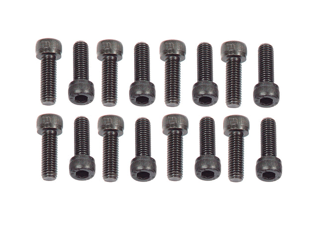 Mr Gasket Header Bolts - M8-1.25 x 25mm Socket Head - Black Oxide - 978G