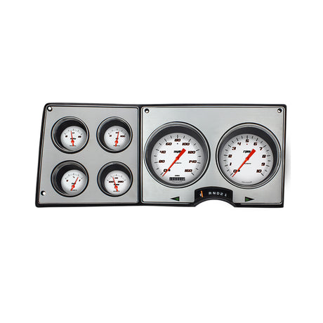 Classic Instruments '73-87 CHEVY TRUCK VELO WHT, METRIC-LS - CT73VSW-M-LS