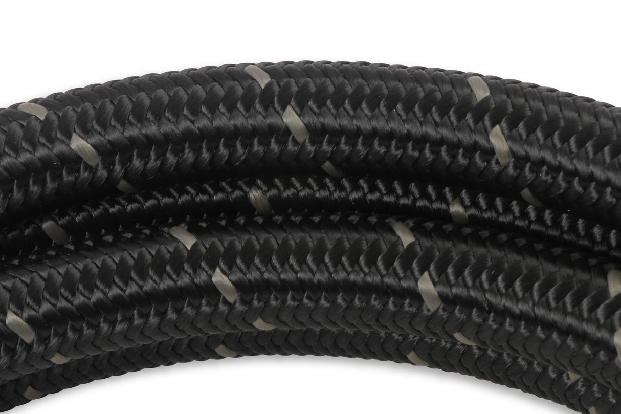 Mr Gasket Black Nylon Braided Hose 10 AN - 6 Feet - 840610