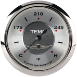 Classic Instruments All American 2 5/8" Full Sweep Water Temperature Gauge - AW326SRC-08