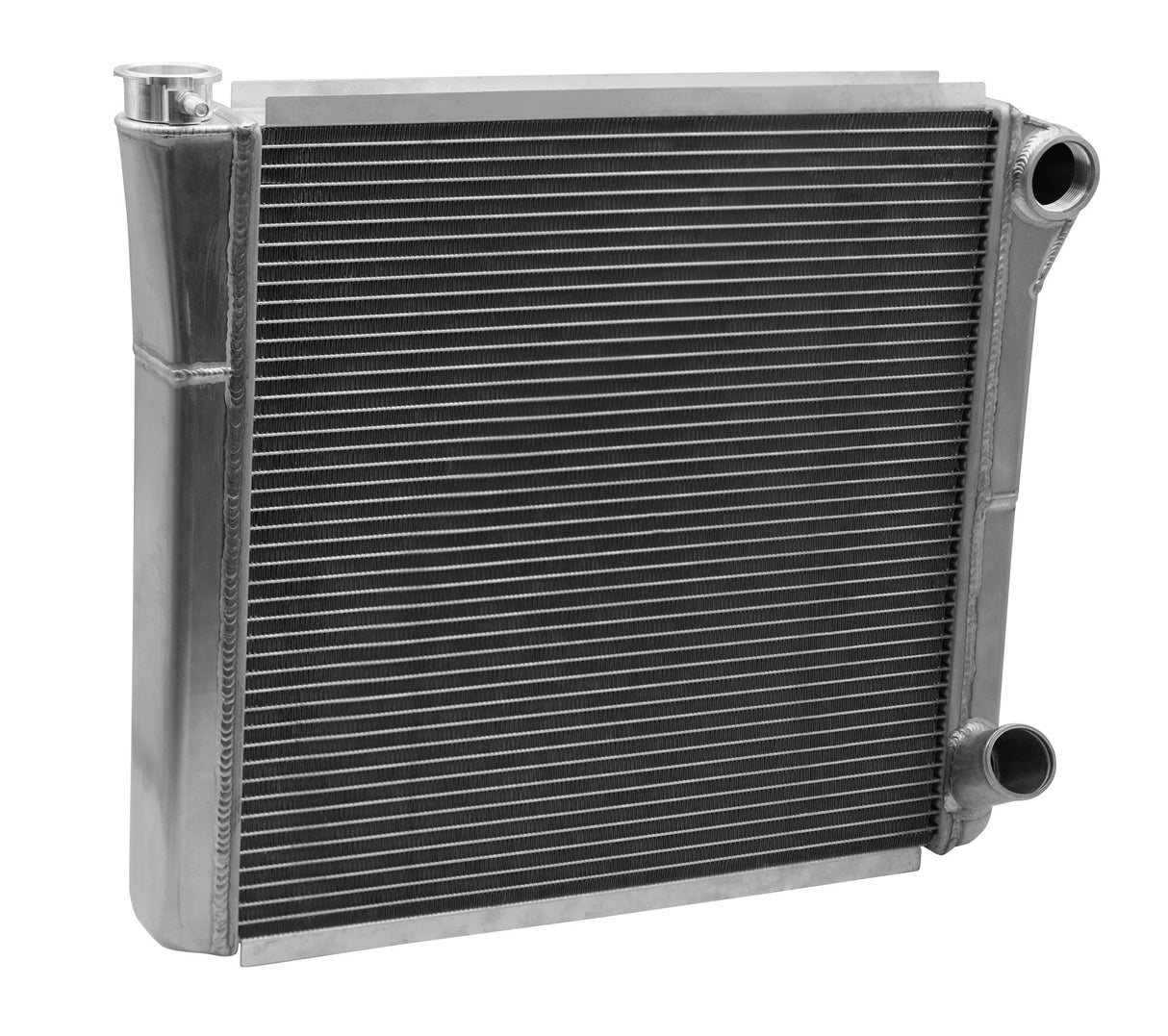 AFCO Radiator, Universal Inlet, Double Pass, 19" Tall x 25" Wide - 80100NDP-U 80100NDP-U