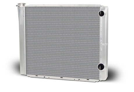 AFCO Radiator, Universal Inlet, Double Pass, 19" Tall x 24" Wide - 80127NDP-U 80127NDP-U