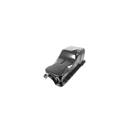 Scott Drake Small Block Painted Oil Pan (Black) - C5ZZ-6675-A