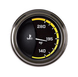 Classic Instruments AutoCross Yellow 2-1/8" Water Temperature Gauge - AX26YSLF