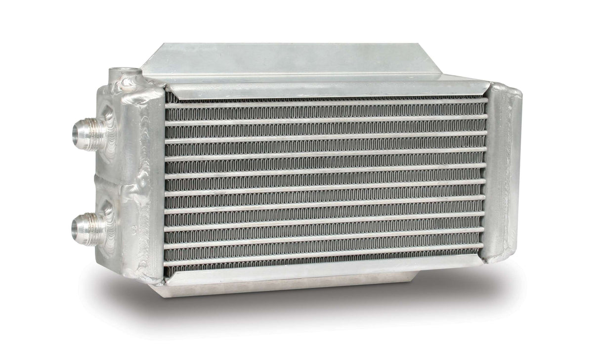 AFCO Aluminum Oil Cooler Deck Mount 12AN Fittings 14.5 X 6.5 - 80268-12X 80268-12X