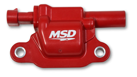 MSD Ignition Coil - Blaster Series - Gen V GDI Engine - Red - Square - 8266