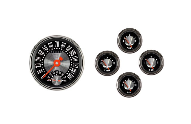 Classic Instruments 1957 - 1960 Ford Truck Gauge Set - FT57OE65