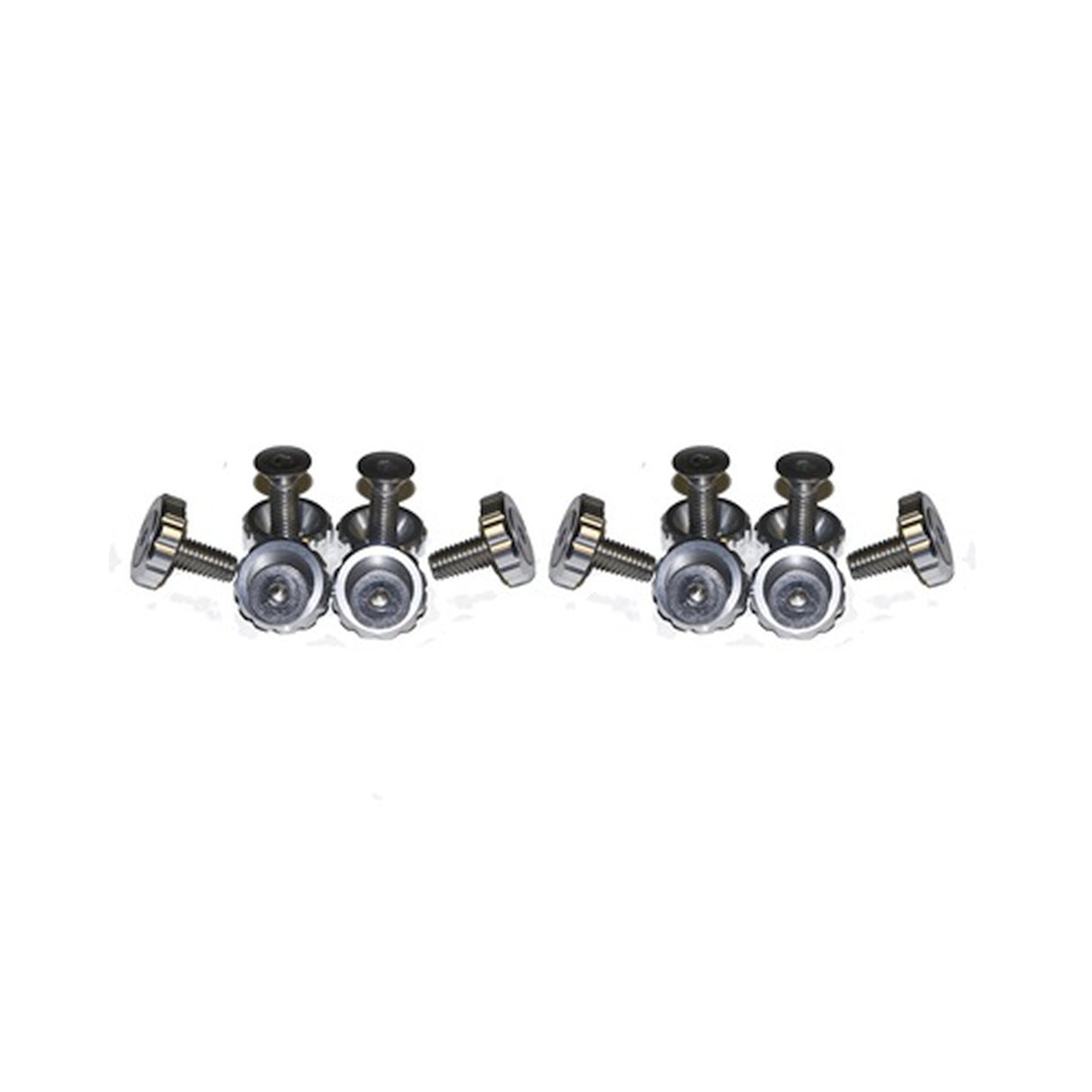 Scott Drake 1964-73 Mustang Billet Under Hood Hardware (24 pieces) - 378178-BL-24