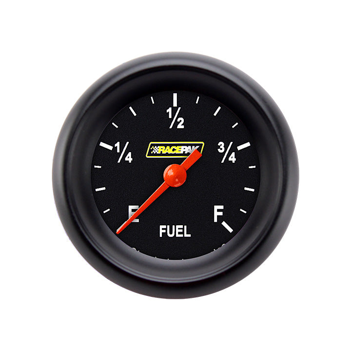 Classic Instruments Racepak 2-1/8" Full Sweep Fuel Level Gauge Standard Performance Bezel Lens - RP109BBPF