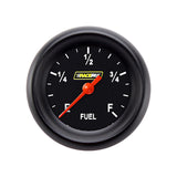 Classic Instruments Racepak 2-1/8" Full Sweep Fuel Level Gauge Standard Performance Bezel Lens - RP109BBPF