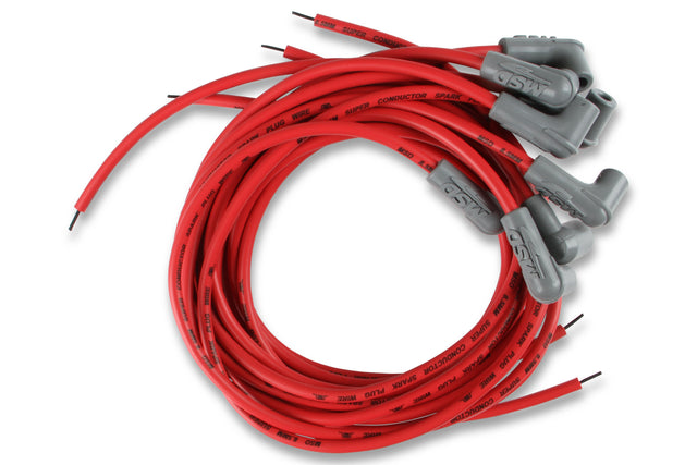 MSD Super Conductor Spark Plug Wire Set 8 Cyl 90° Plug, Socket/HEI Cap - 31239