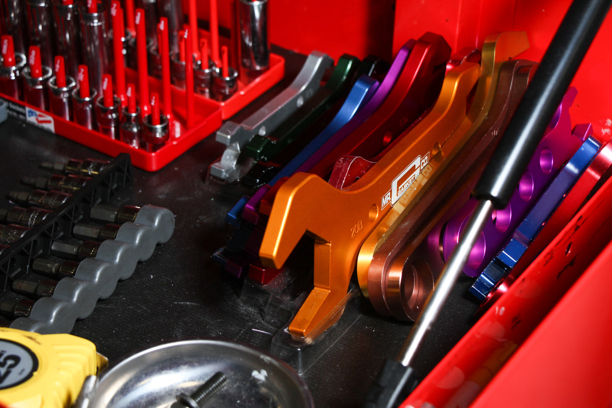 Mr Gasket 7-Piece AN Wrench Set - 33200G
