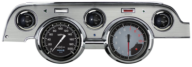 Classic Instruments AutoCross Gray 1967-68 Mustang - MU67DAXGBA