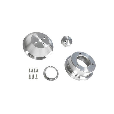 Scott Drake 65-69 289-302 Billet Pulley Kit Single Groove - B-F101