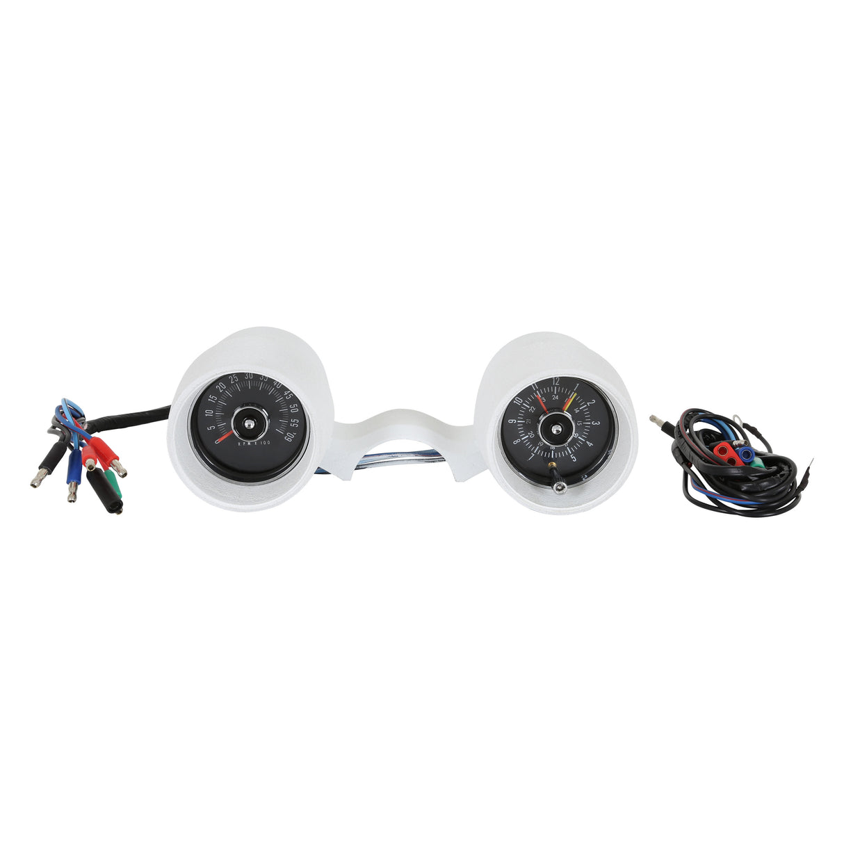 Scott Drake 66 Rally Pac V8 6000rpm white - Call for availability. - C6ZZ-10B960CWT