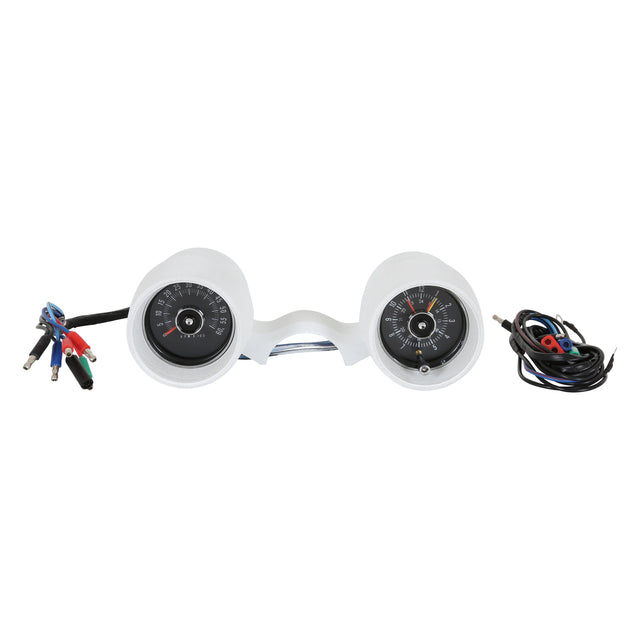 Scott Drake 66 Rally Pac V8 6000rpm white - Call for availability. - C6ZZ-10B960CWT