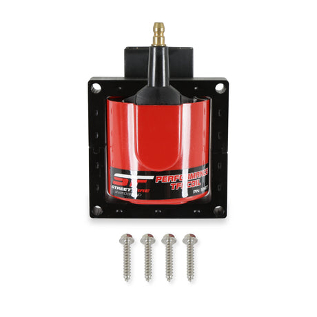 MSD Street Fire Ignition Coil, Red, 1983-1997 Ford TFI style, Individual - 5527