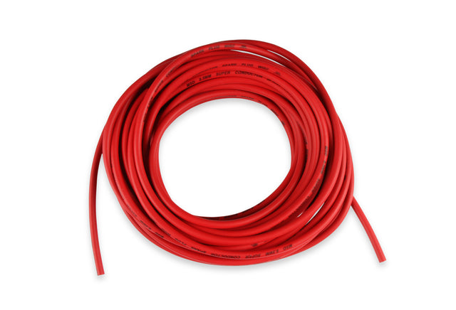 MSD Super Conductor Spark Plug Wire, Red 8.5mm, 50 Ft - 34029