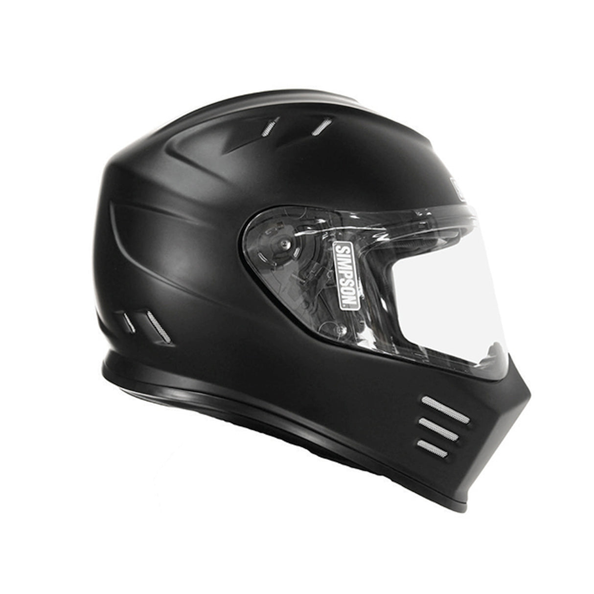Simpson Motorcycle Ghost Bandit Helmet - Flat Black MD - GBDM3
