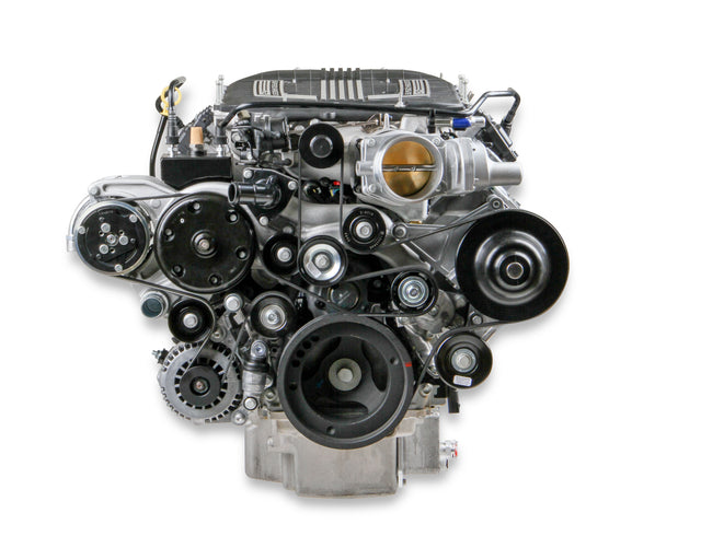 Holley 20-220 Premium Mid-Mount Complete Accessory System - GM Gen V LT4 Wet Sump Engines