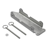 B&M Quick Detach Shifter Mounting Plate Kit - Aluminum - 80715