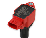 MSD Ignition Coil - Blaster Series - Fits Nissan/Infiniti 3.7L - Red - 82794