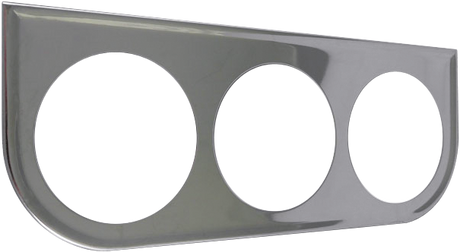 Classic Instruments Chrome Under Dash Panel / 3-Hole - MT56