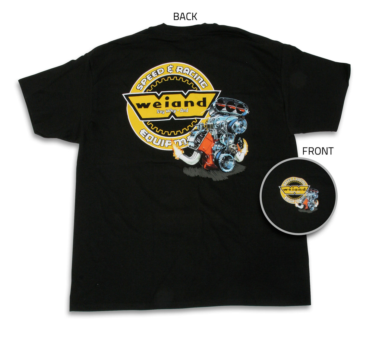 Weiand Retro Hemi T-Shirt - 10003-MDWND