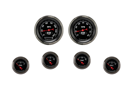 Classic Instruments SO-CAL SERIES 6 GAUGE SET - SC01SLC