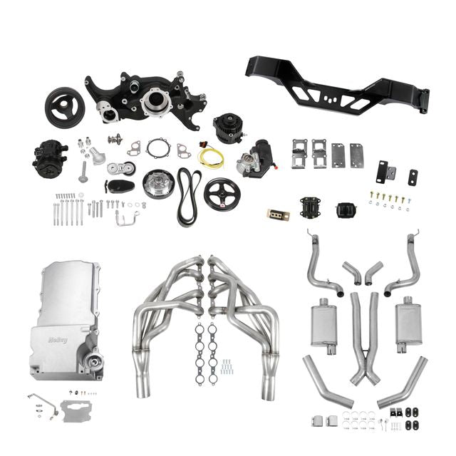 Holley GM 67-69 F-Body Level 5 LS Swap Essentials - Automatic - SE5-GM1F-LSX-A2