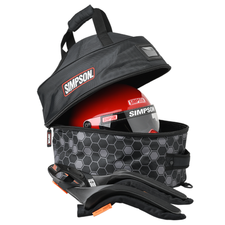Simpson Helmet and FHR Bag - 23405