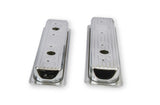 Mr Gasket Chrome Valve Covers - Finned - 9415