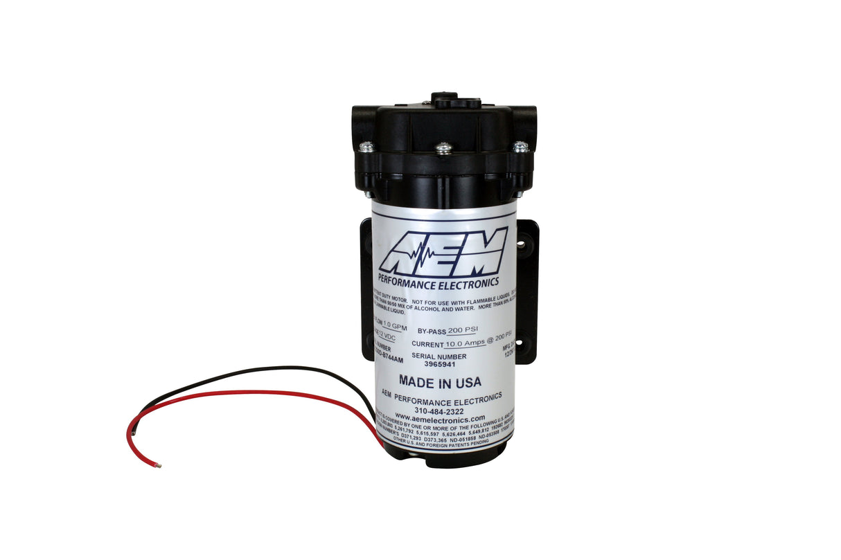 AEM Water/Methanol 1/4" Push-Lock Hose Pump - 30-3015