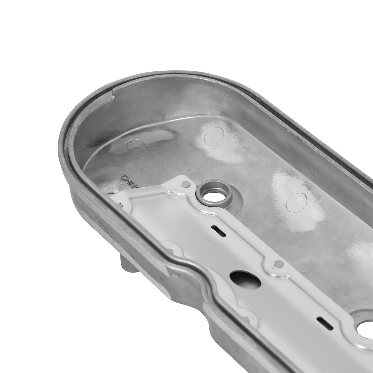 Holley 241-92 Standard Height LS Valve Covers for Dry Sump Applications - Natural Cast