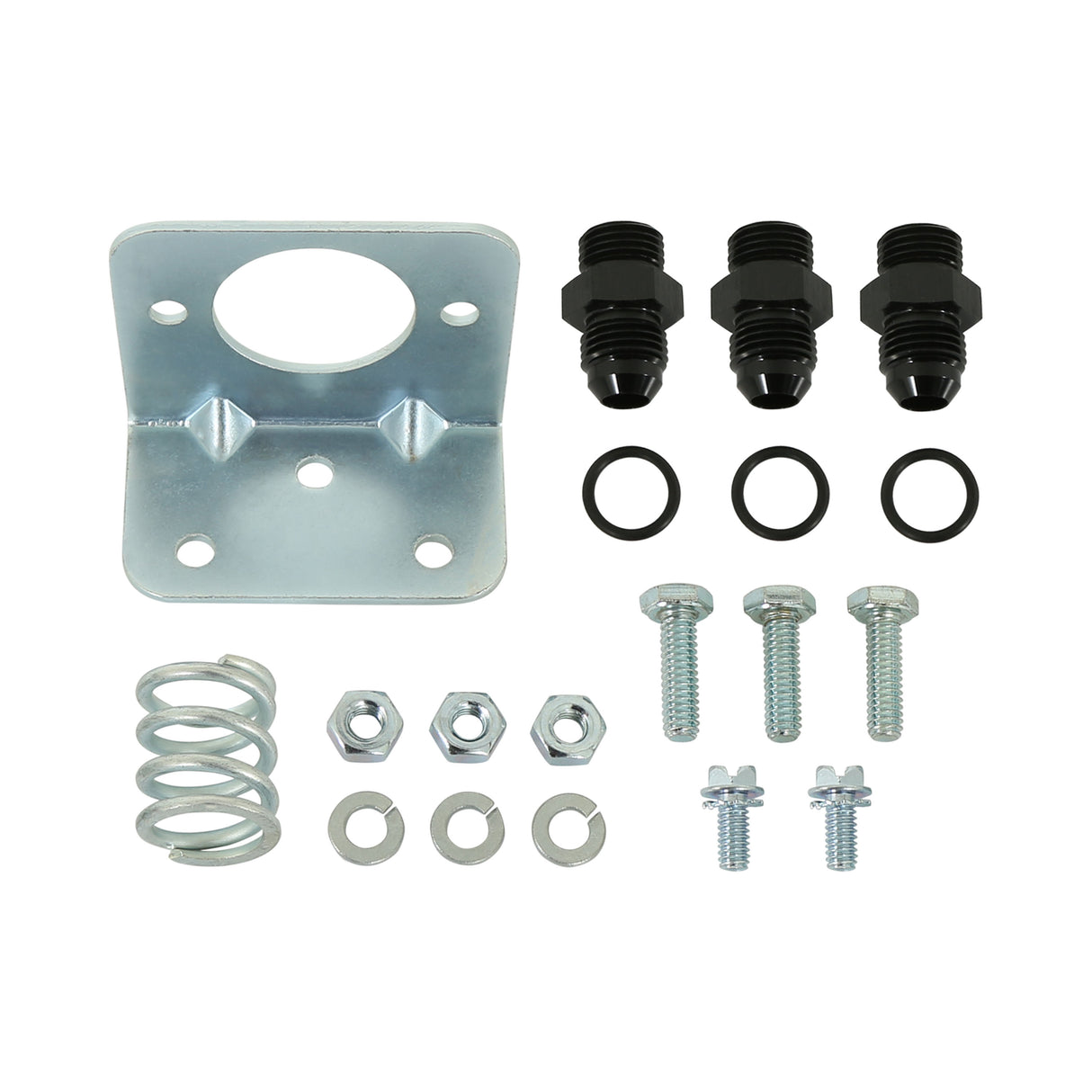 Holley 12-880KIT Carb/EFI Adjustable Billet By-Pass Regulator-6AN Kit