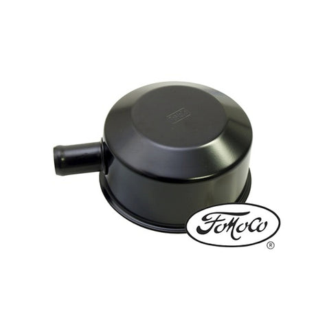 Scott Drake Oil Cap with Tube (FOMOCO Logo, Black) - C5ZZ-6766-B