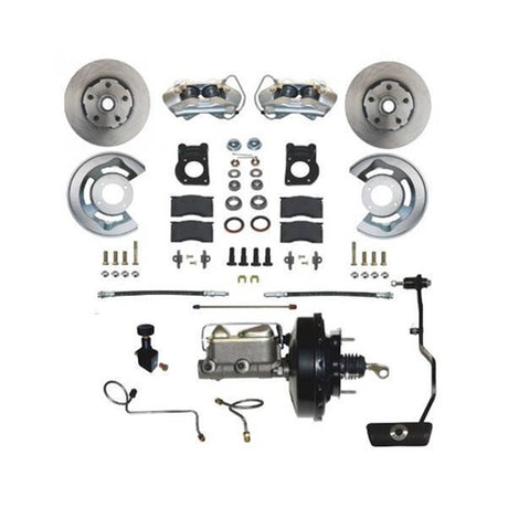 Scott Drake 1970 Power Disc Brake Conversion Kit With Automatic Transmissions - DBC-A133-A