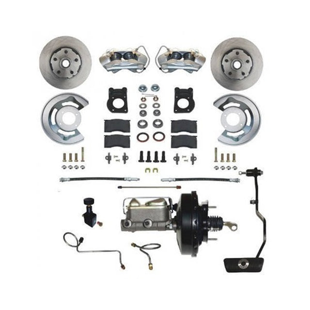 Scott Drake 1970 Power Disc Brake Conversion Kit With Automatic Transmissions - DBC-A133-A