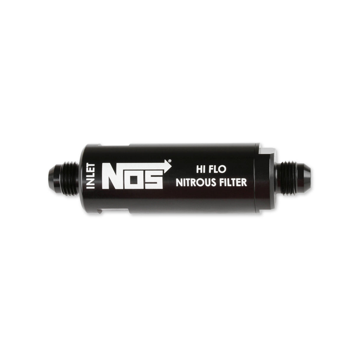 NOS In-Line Hi-Flow Nitrous Filter, 6AN - Black - 15556NOS