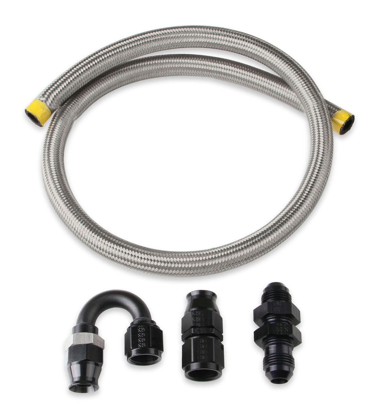 NOS 180 Degree Nitrous Bottle Blowdown Hose Kit w/ Straight Exit Fitting - 16597NOS