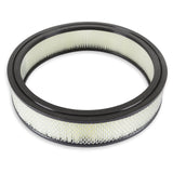 Mr Gasket Air Filter - 14 Inch x 3 Inch - Replacement - White - 6403