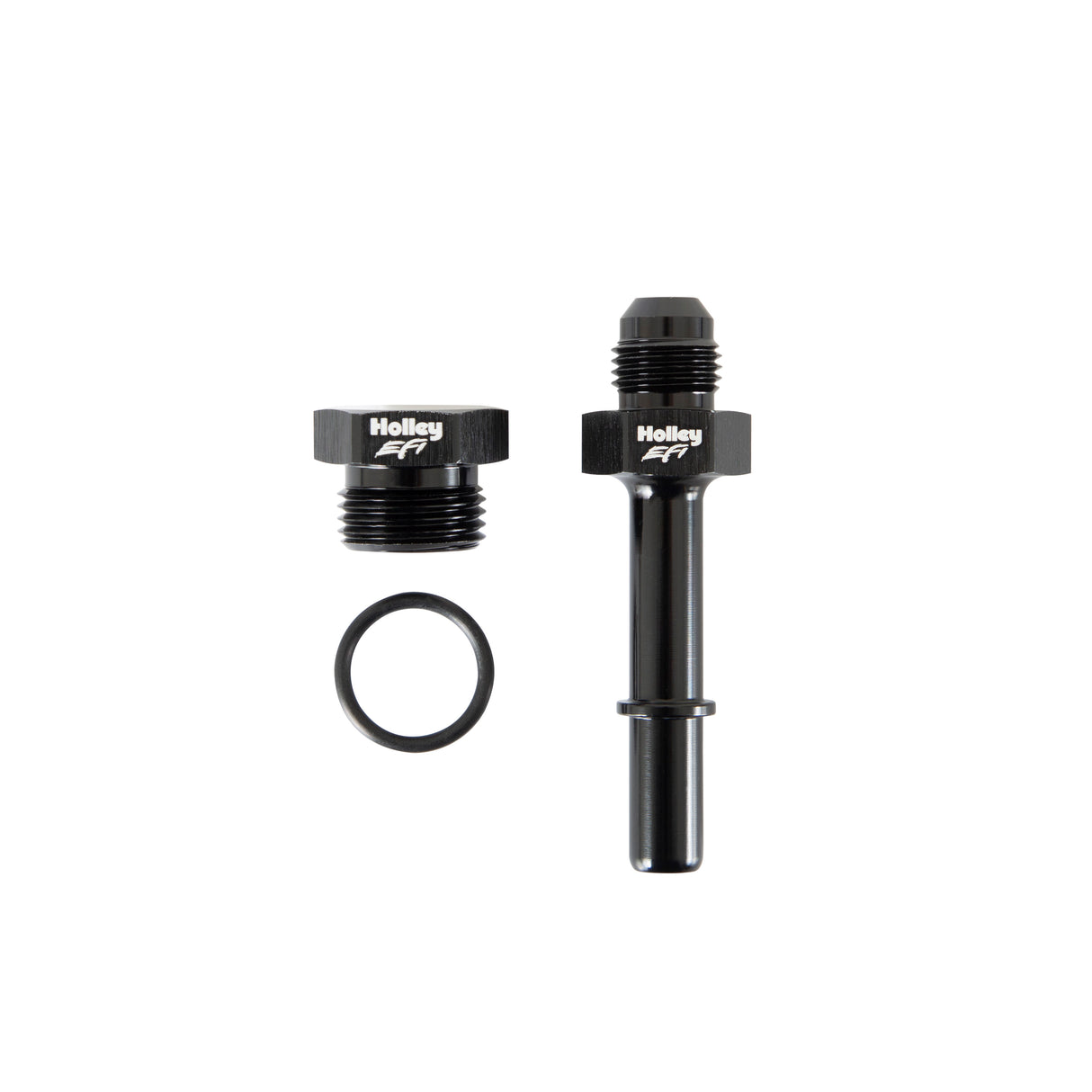 Holley 534-211 Fuel Rail Adapter Fitting -6AN to GM Quick Connect