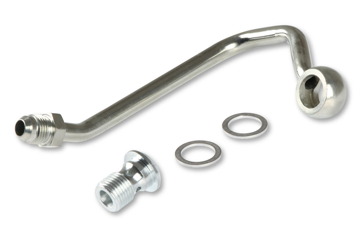 Holley 198-205 Power Steering Hardline for Saginaw Type II Pumps