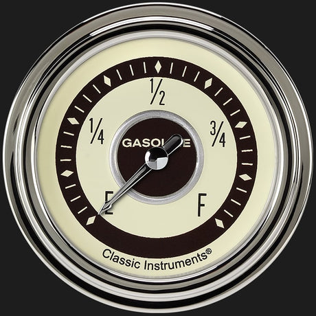 Classic Instruments Nostalgia VT 2 5/8" Fuel Gauge - NT309SLC