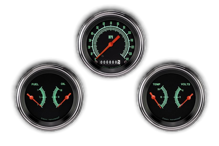 Classic Instruments G STOCK 3IN SPEEDO/2 DUALS-GM - GS04SLC