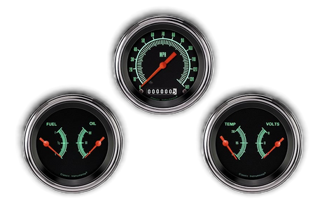 Classic Instruments G STOCK 3IN SPEEDO/2 DUALS-GM - GS04SLC