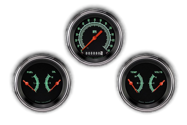 Classic Instruments G STOCK 3IN SPEEDO/2 DUALS-GM - GS04SLC