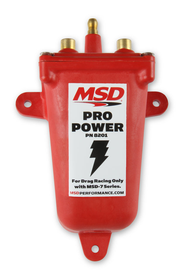 MSD Ignition Coil - Pro Power Series - Red - 8201